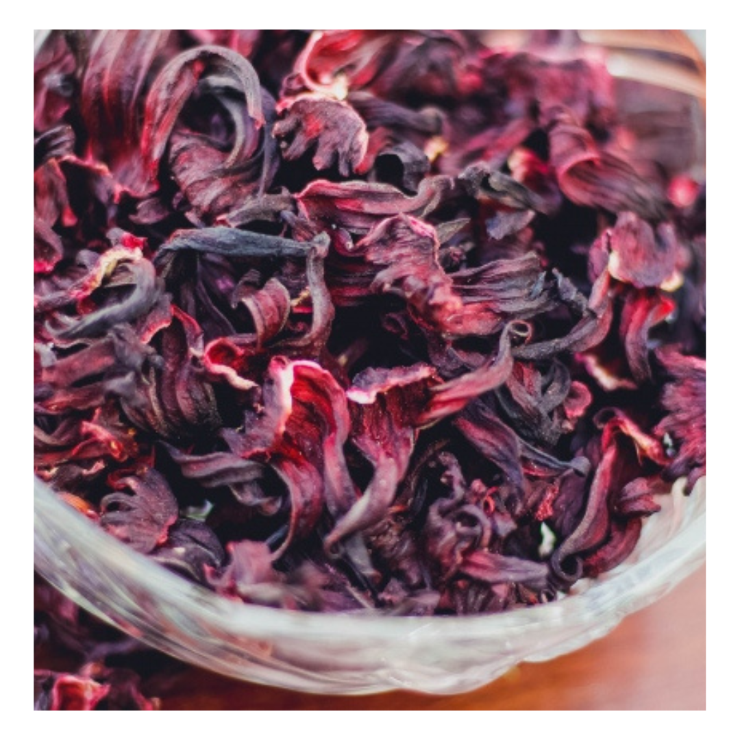 Fiori di ibisco bissap essiccati